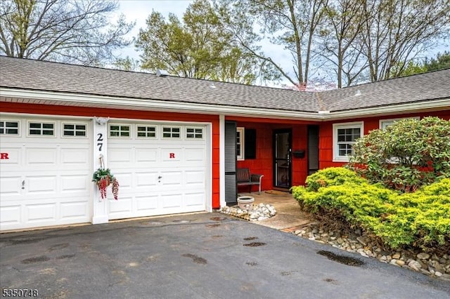 27 Landry Rd, Franklin Twp, NJ 08873 - ranch-style home featuring an attached garage, roof with shingles, and driveway