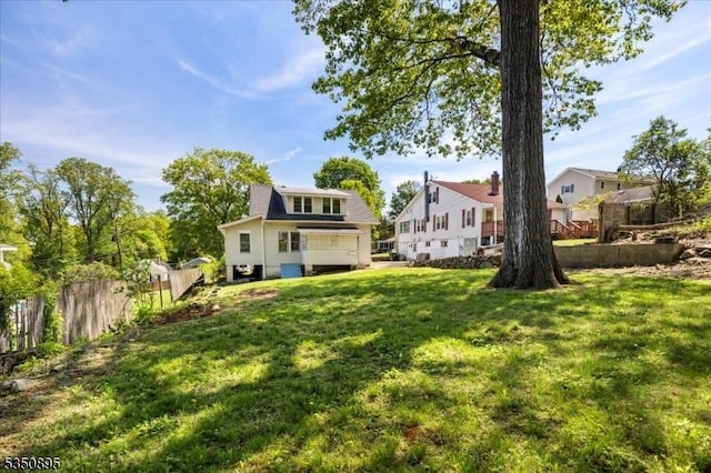 view of yard