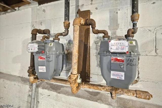 105-107 Sanford Ave, Belleville Twp, NJ 07109 - utilities featuring gas meter