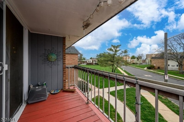 807 Eves Dr Unit 3P, Hillsborough Twp, NJ 08844 - balcony with a residential view