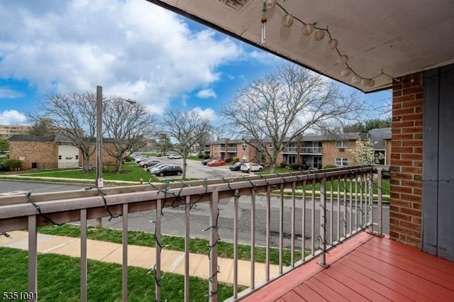 807 Eves Dr Unit 3P, Hillsborough Twp, NJ 08844 - balcony featuring a residential view