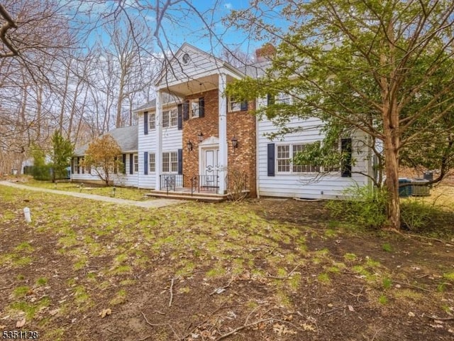 view of neoclassical / greek revival house