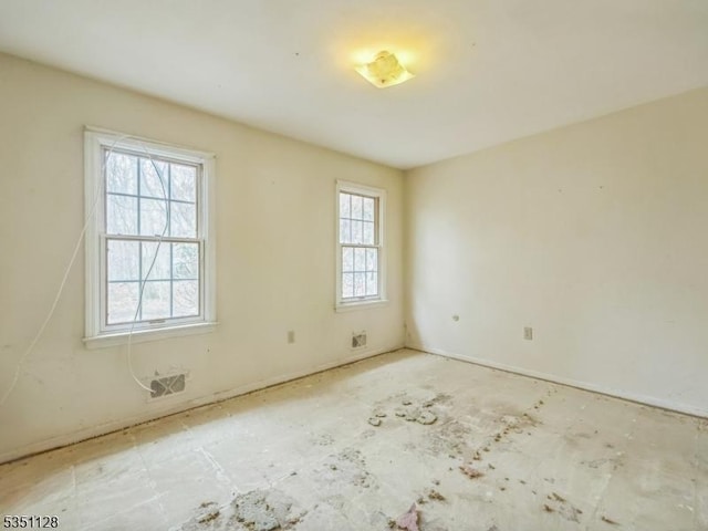 view of unfurnished room