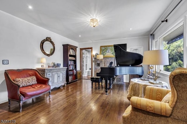 106 Anderson St, Raritan Boro, NJ 08869 - living area featuring wood finished floors