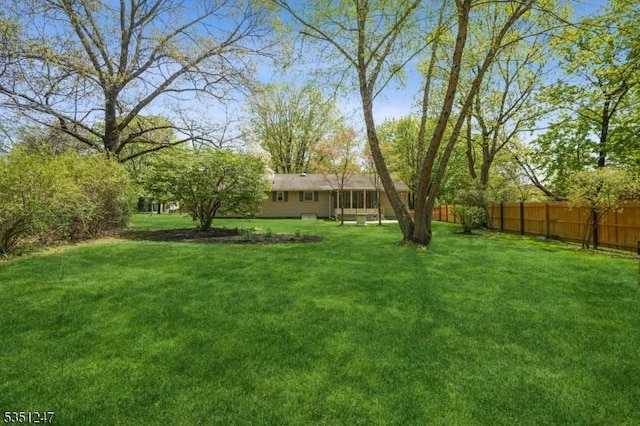 view of yard
