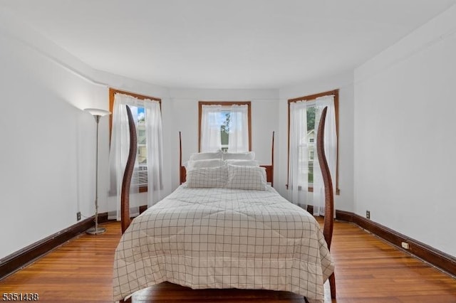 70 Highwood Ave, Englewood City, NJ 07631 - bedroom with wood finished floors and baseboards