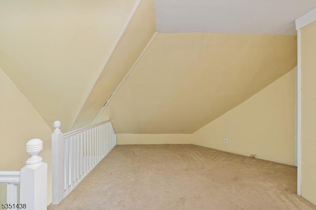 70 Highwood Ave, Englewood City, NJ 07631 - additional living space featuring lofted ceiling and carpet flooring