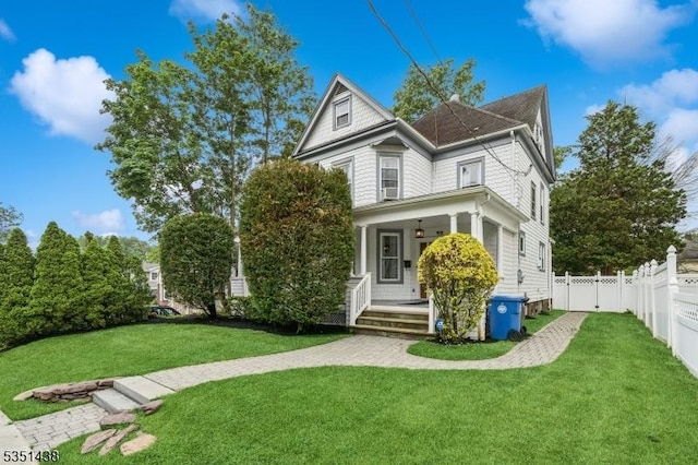 70 Highwood Ave, Englewood City, NJ 07631 - view of front facade featuring covered porch