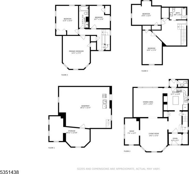 70 Highwood Ave, Englewood City, NJ 07631 - view of room layout