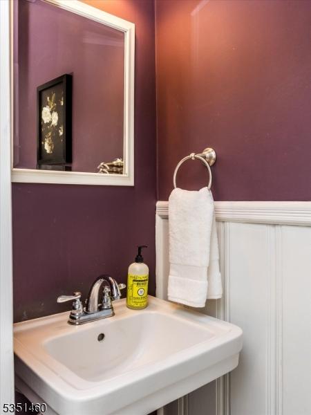 bathroom with a sink