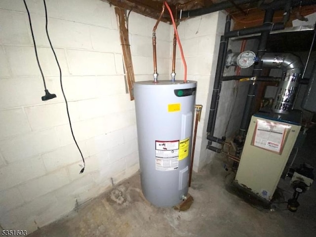 utilities featuring water heater
