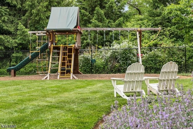 146 Linden Dr, Bernards Twp, NJ 07920 - view of jungle gym