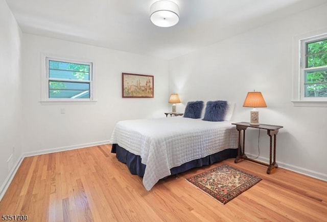 27 Belgrade Ter, West Orange Twp, NJ 07052 - bedroom featuring light wood-style floors and baseboards