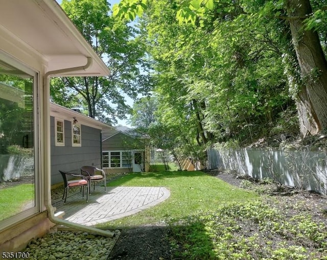 27 Belgrade Ter, West Orange Twp, NJ 07052 - view of yard featuring a patio area
