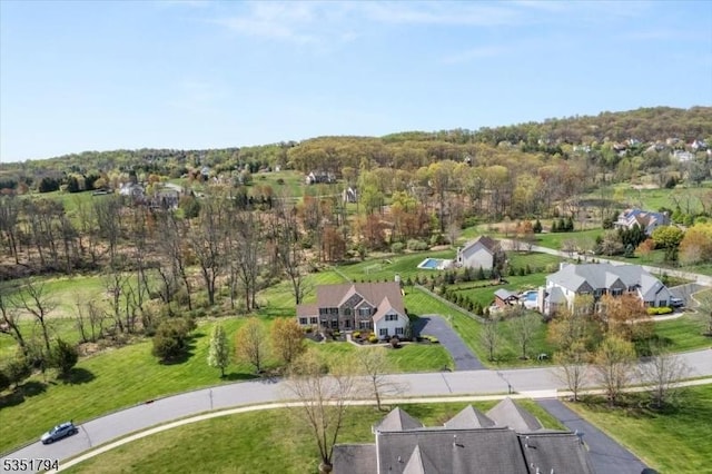 drone / aerial view