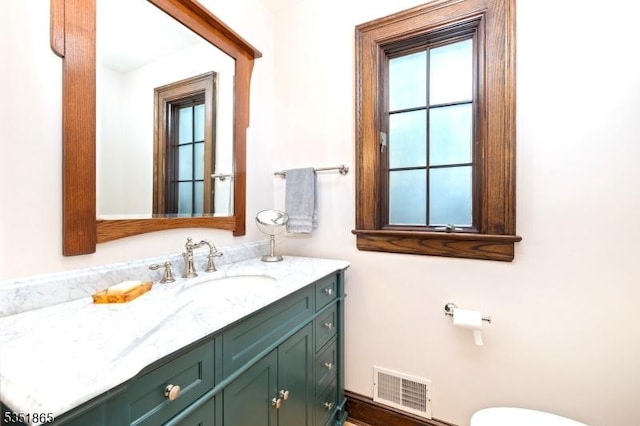70 Friar Ln, Watchung Boro, NJ 07069 - bathroom featuring vanity and toilet
