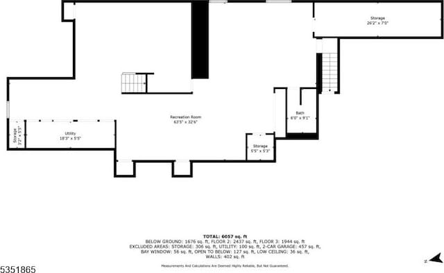 70 Friar Ln, Watchung Boro, NJ 07069 - home floor plan
