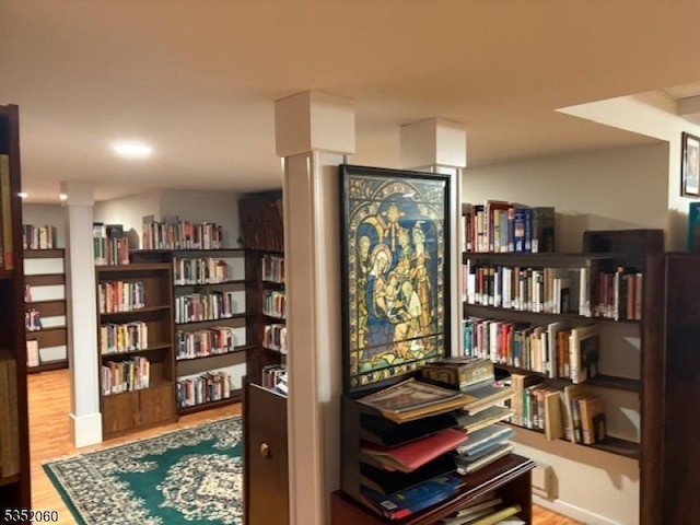 601 Buhler Ct, Pine Beach Boro, NJ 08741 - living area with wood finished floors