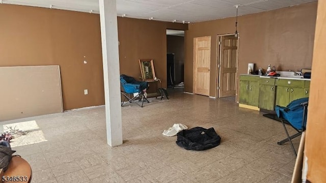 356 W Mill Rd, Washington Twp, NJ 07853 - basement with tile patterned floors