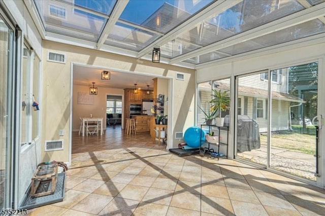 19 Tunnell Rd, Franklin Twp, NJ 08873 - sunroom / solarium featuring visible vents