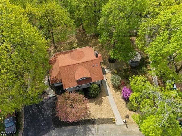 21 Highland Ave, Stanhope Boro, NJ 07874 - aerial view of property and surrounding area