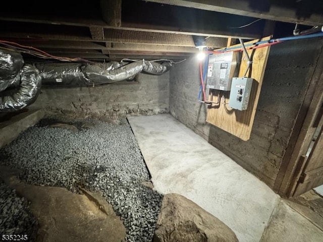 21 Highland Ave, Stanhope Boro, NJ 07874 - view of unfinished basement