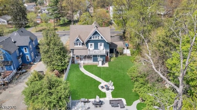 drone / aerial view