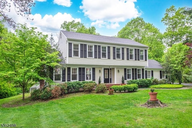 8 Kevin Dr, Mount Olive Twp, NJ 07836 - colonial home featuring a front yard