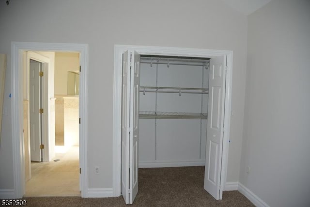 view of closet