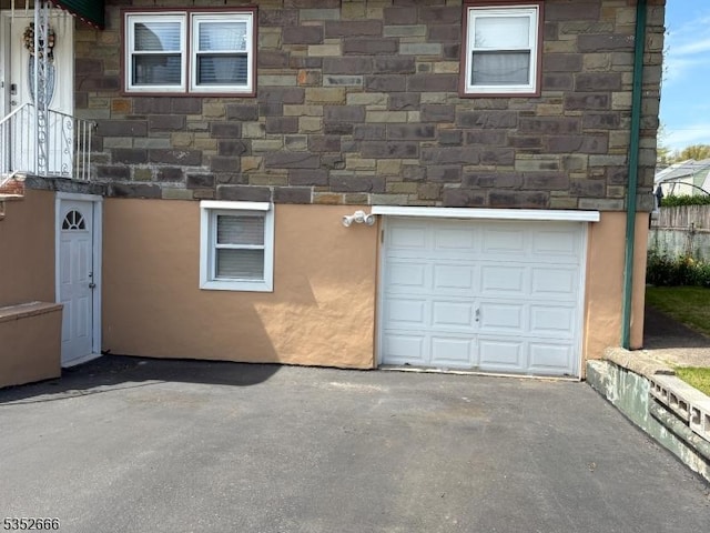 exterior space with driveway