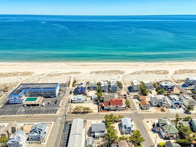2210 Atlantic Ave, Long Beach Twp, NJ 08008 - bird's eye view featuring a beach view and a water view