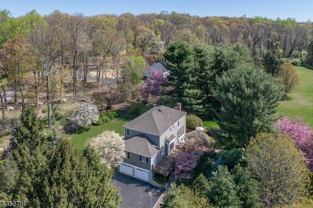 199 W Springtown Rd, Washington Twp, NJ 07853 - view from above of property featuring a forest