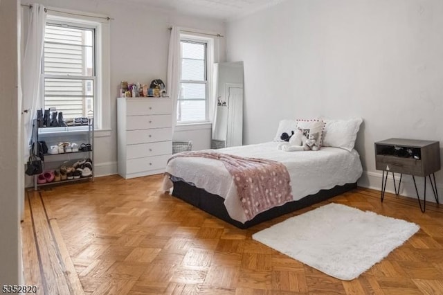 222 Van Buren St, Newark City, NJ 07105 - bedroom with baseboards