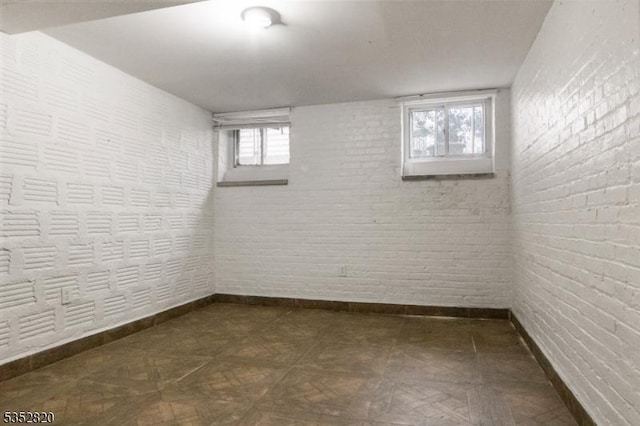 222 Van Buren St, Newark City, NJ 07105 - basement featuring baseboards