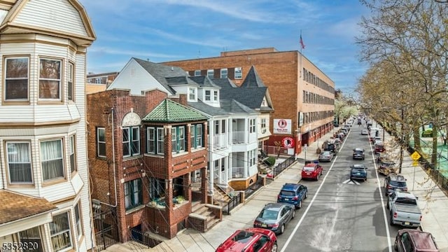 222 Van Buren St, Newark City, NJ 07105 - view of property featuring uncovered parking