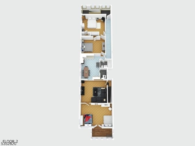 222 Van Buren St, Newark City, NJ 07105 - plan