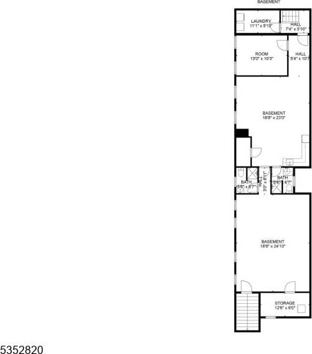 222 Van Buren St, Newark City, NJ 07105 - plan