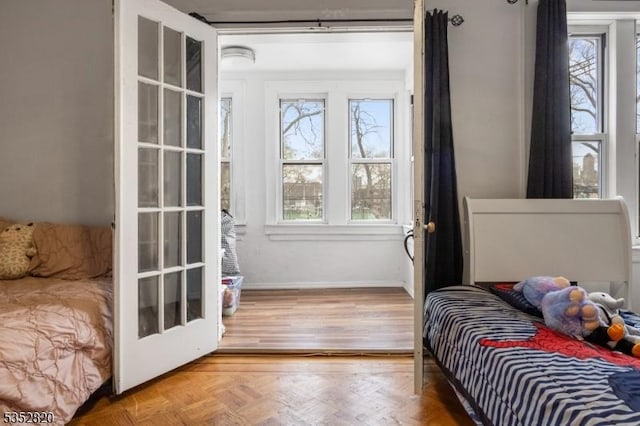 222 Van Buren St, Newark City, NJ 07105 - bedroom with baseboards and multiple windows