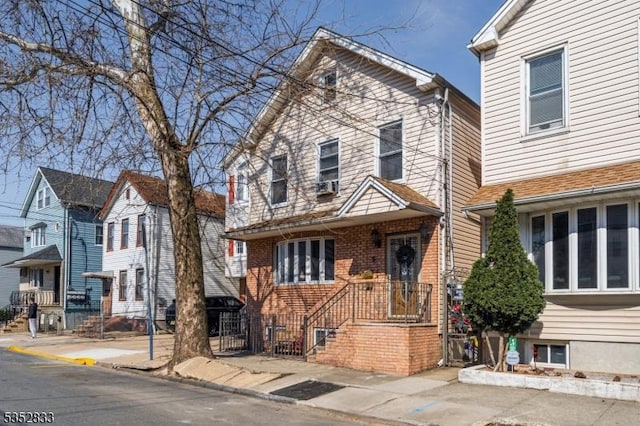 76 Kossuth St, Newark City, NJ 07105 - view of front of property with brick siding