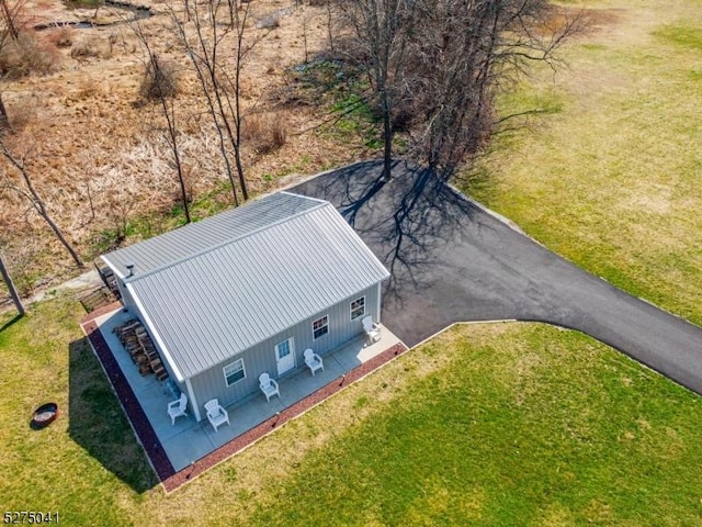 drone / aerial view