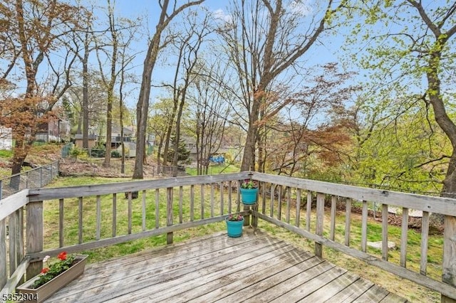 view of deck