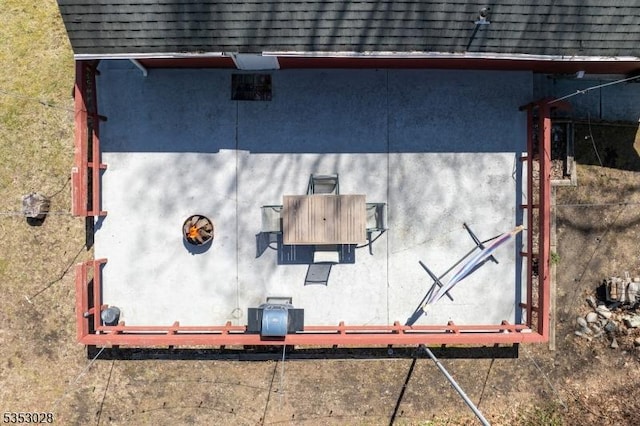 drone / aerial view