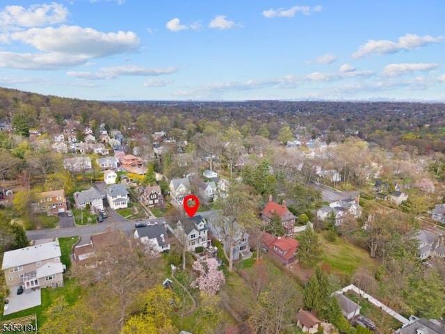 view of property location with nearby suburban area