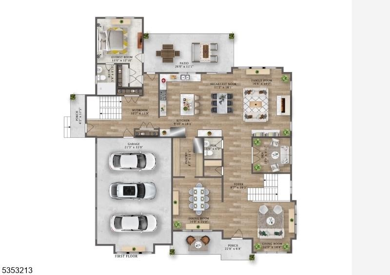 view of layout