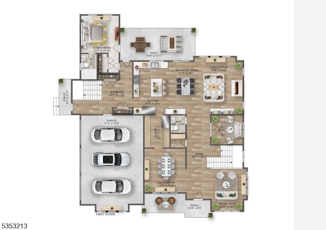 view of layout