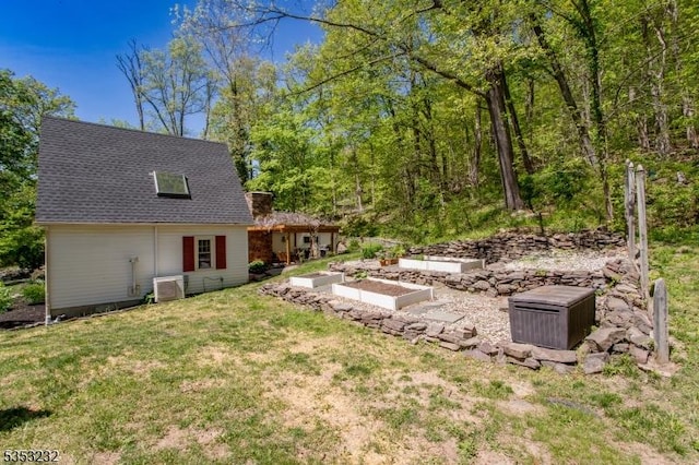 2252 Daniel Bray Hwy, Kingwood Twp, NJ 08559 - view of yard with a garden and cooling unit