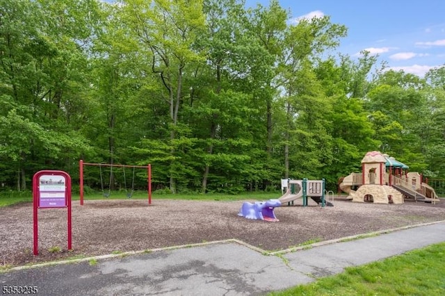 view of community playground