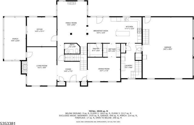 14 Jenny Ln, Vernon Twp, NJ 07461 - plan