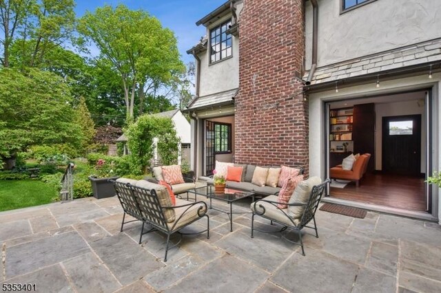view of patio / terrace with outdoor lounge area