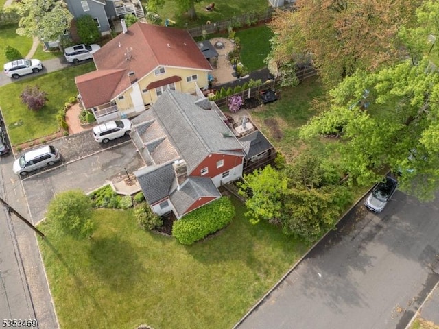 drone / aerial view